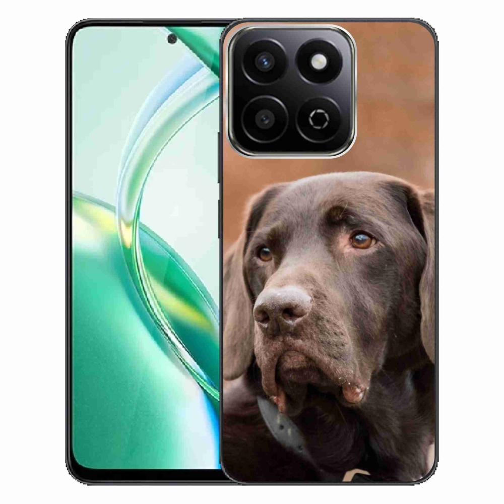 Gelový obal mmCase na Honor 200 Smart 5G - hnědý labrador
