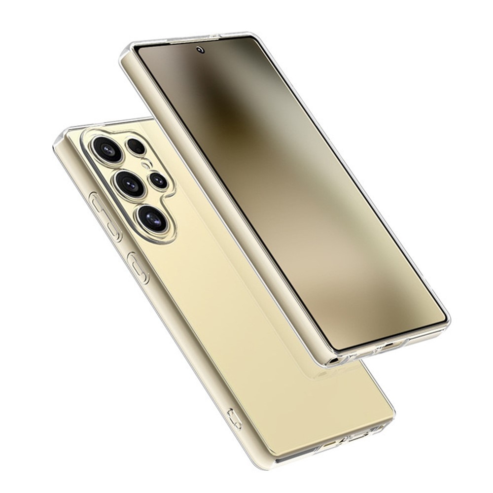 Průhledný gelový obal na Samsung Galaxy S25 Ultra - průhledný