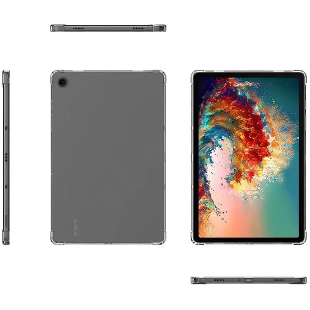Průhledný gelový obal na Samsung Galaxy Tab A9+ - průhledný