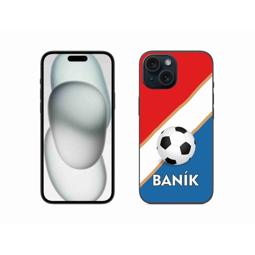 Gelový kryt mmCase na iPhone 15 - Baník