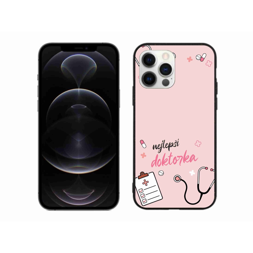 Gelový kryt mmCase na iPhone 12 Pro Max - nejlepší doktorka