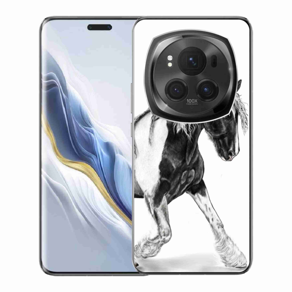 Gelový kryt mmCase na Honor Magic 6 Pro 5G - kůň