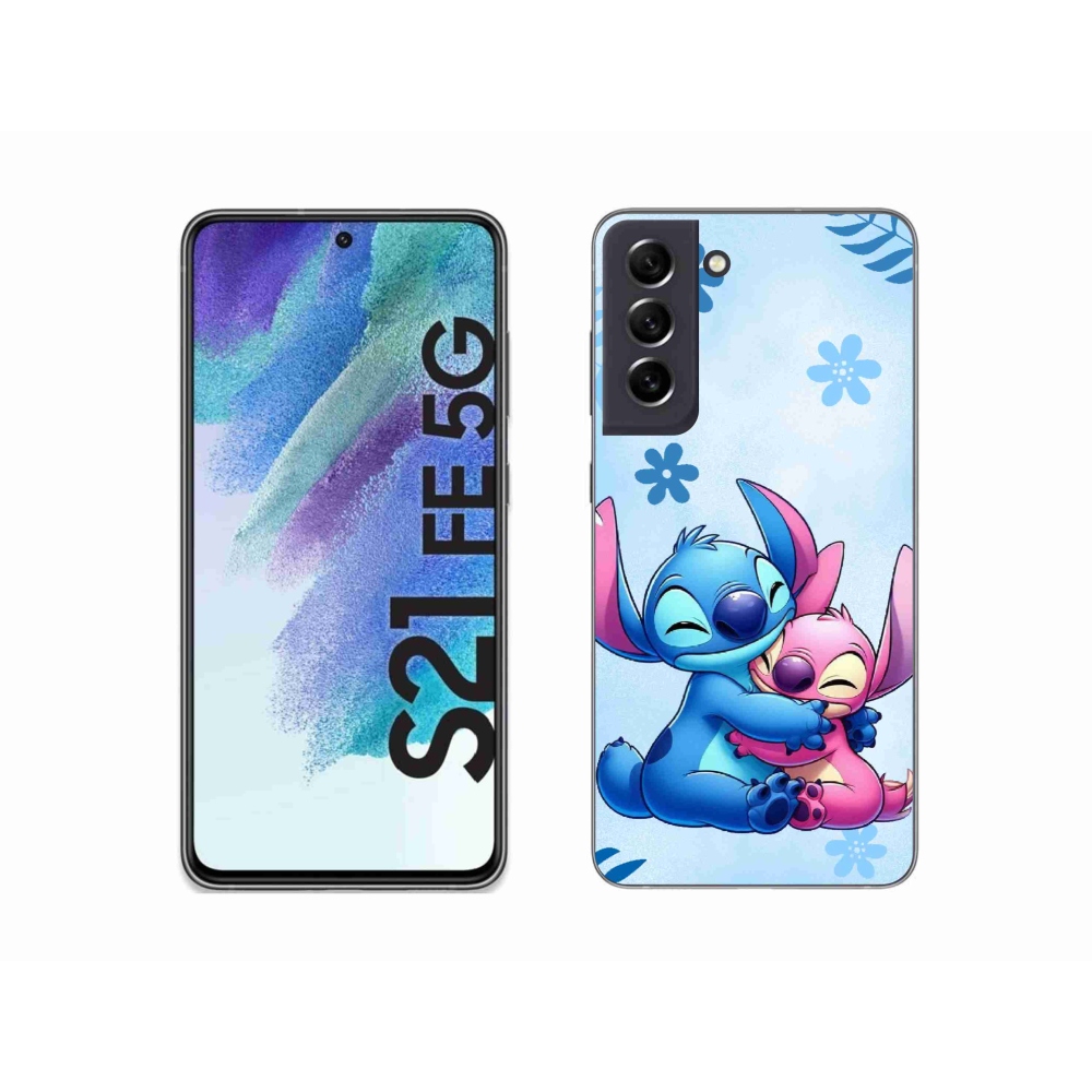 Gelový kryt mmCase na Samsung Galaxy S21 FE 5G - stitch 1