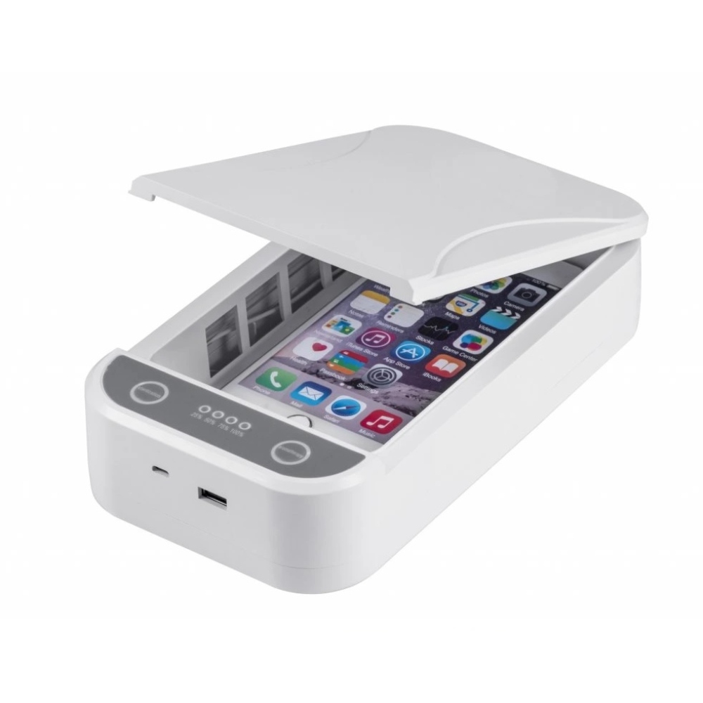 UV sterilizační box na mobily a drobné předměty
