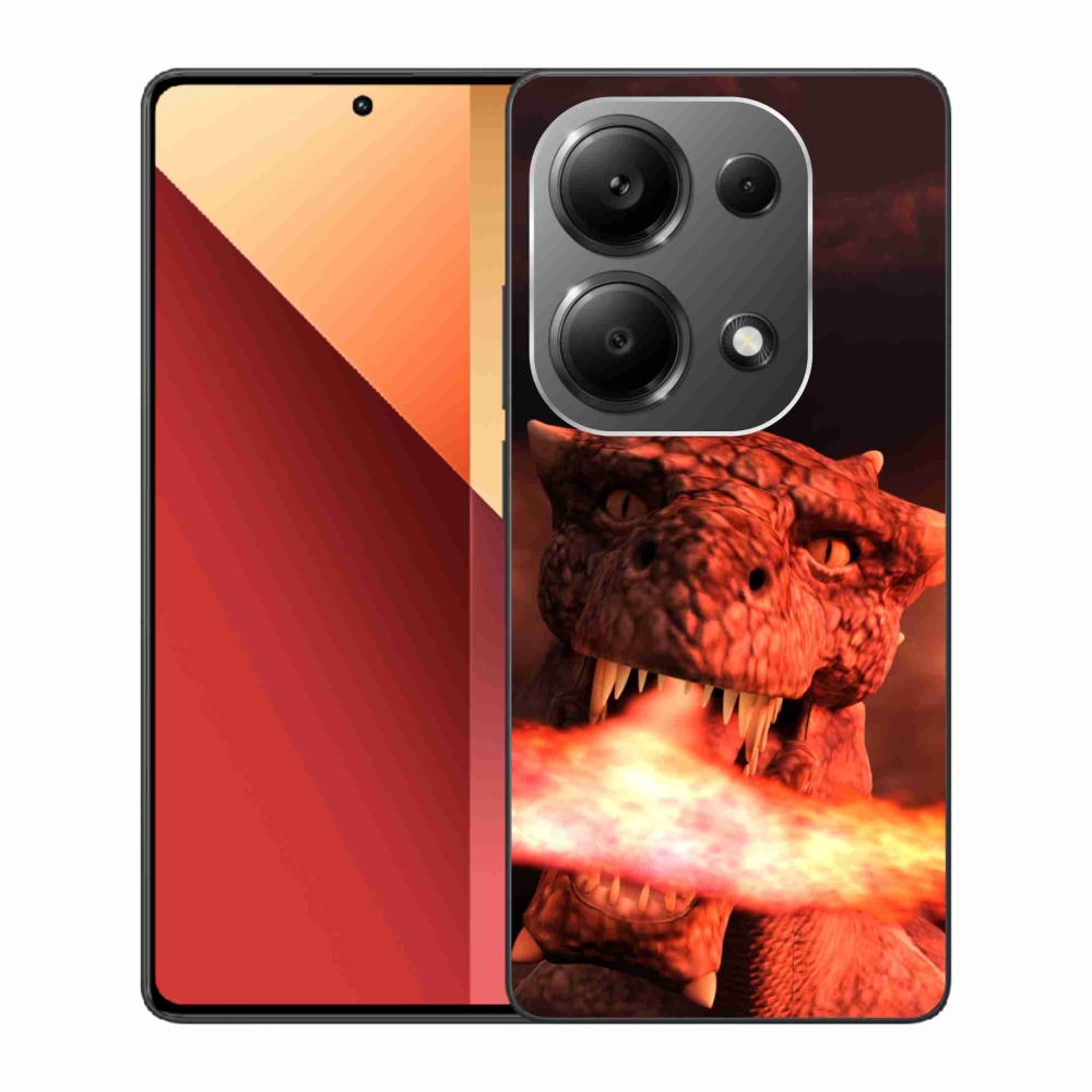 Gelový kryt mmCase na Xiaomi Redmi Note 13 Pro 4G/Poco M6 Pro - drak