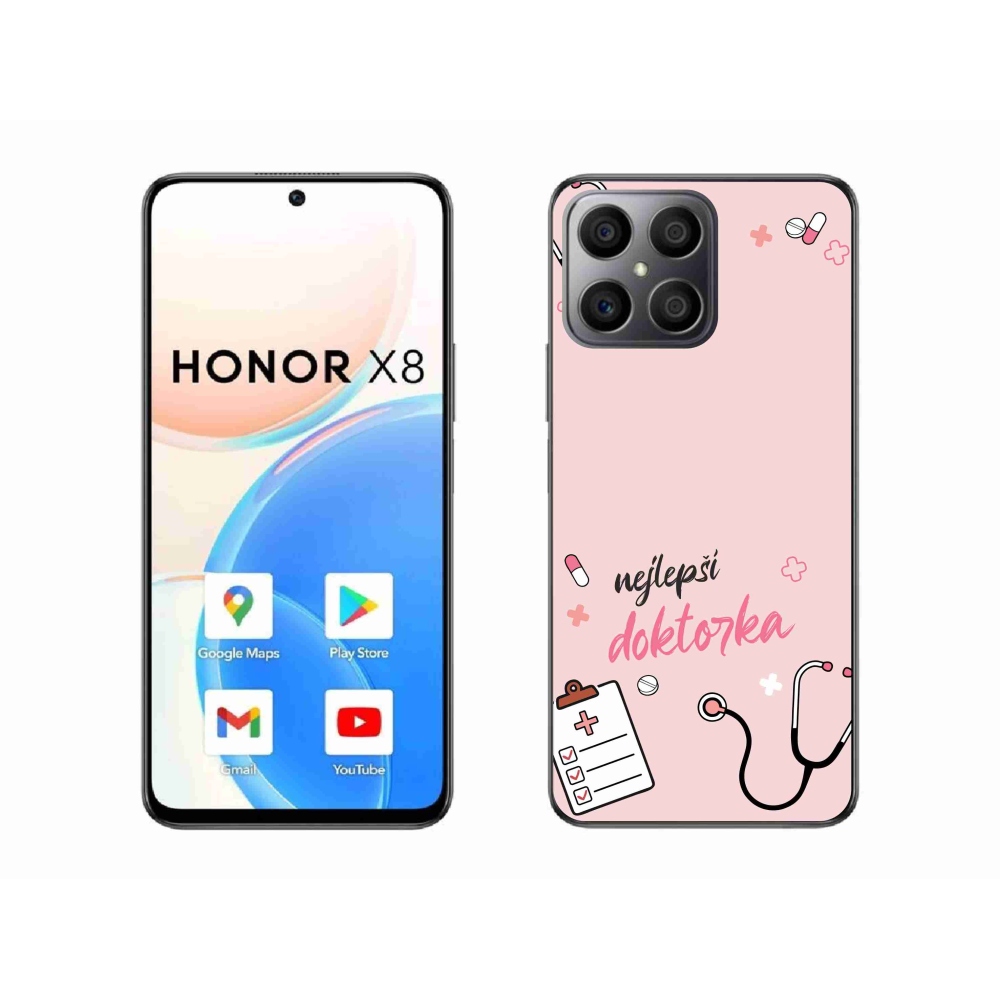 Gelový kryt mmCase na Honor X8 4G - nejlepší doktorka