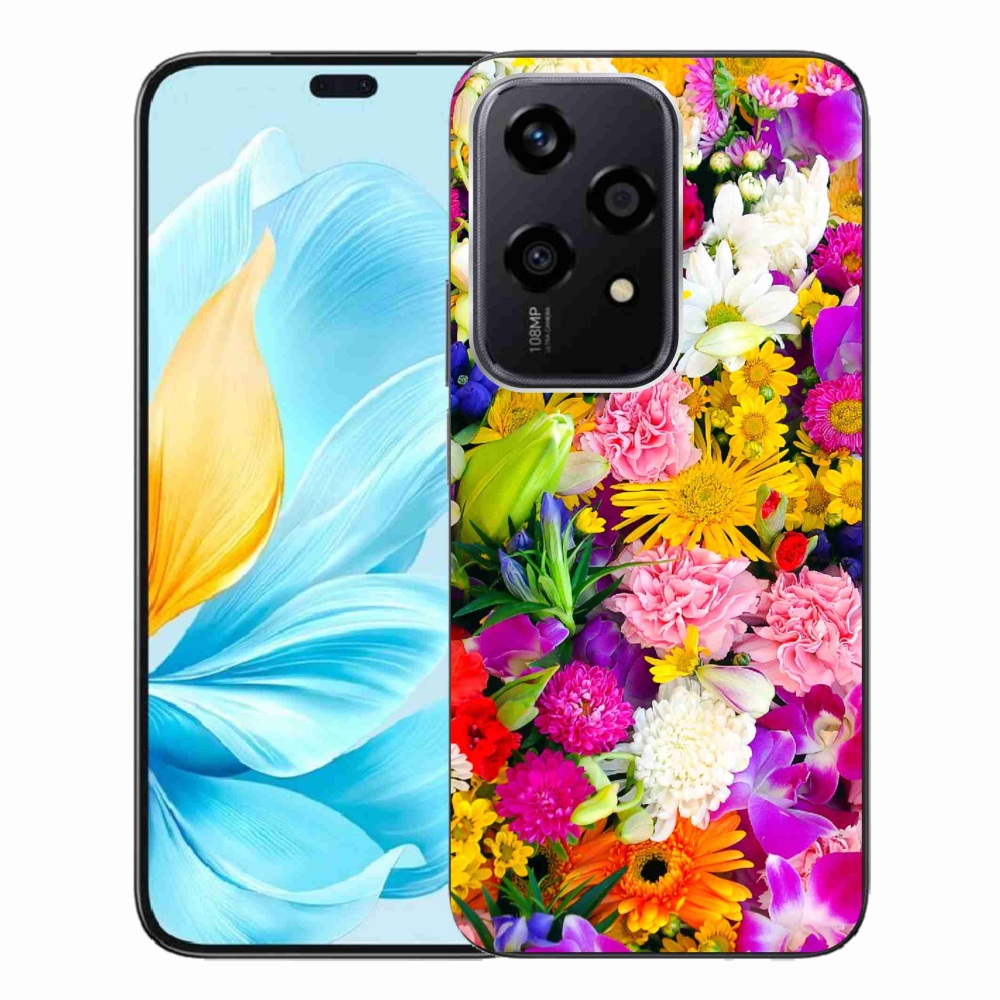 Gelový kryt mmCase na Honor 200 Lite 5G - květiny 12