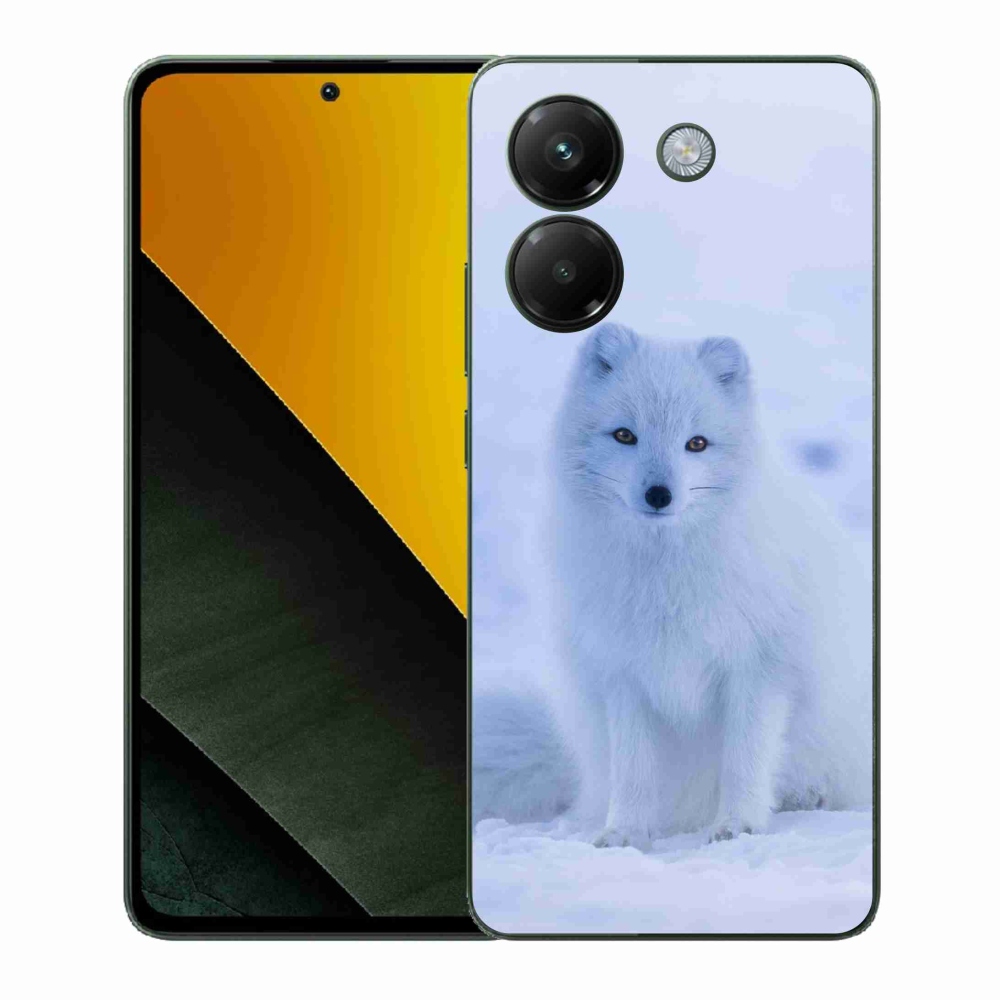 Gelový kryt mmCase na Xiaomi Poco M7 Pro 5G - polární liška