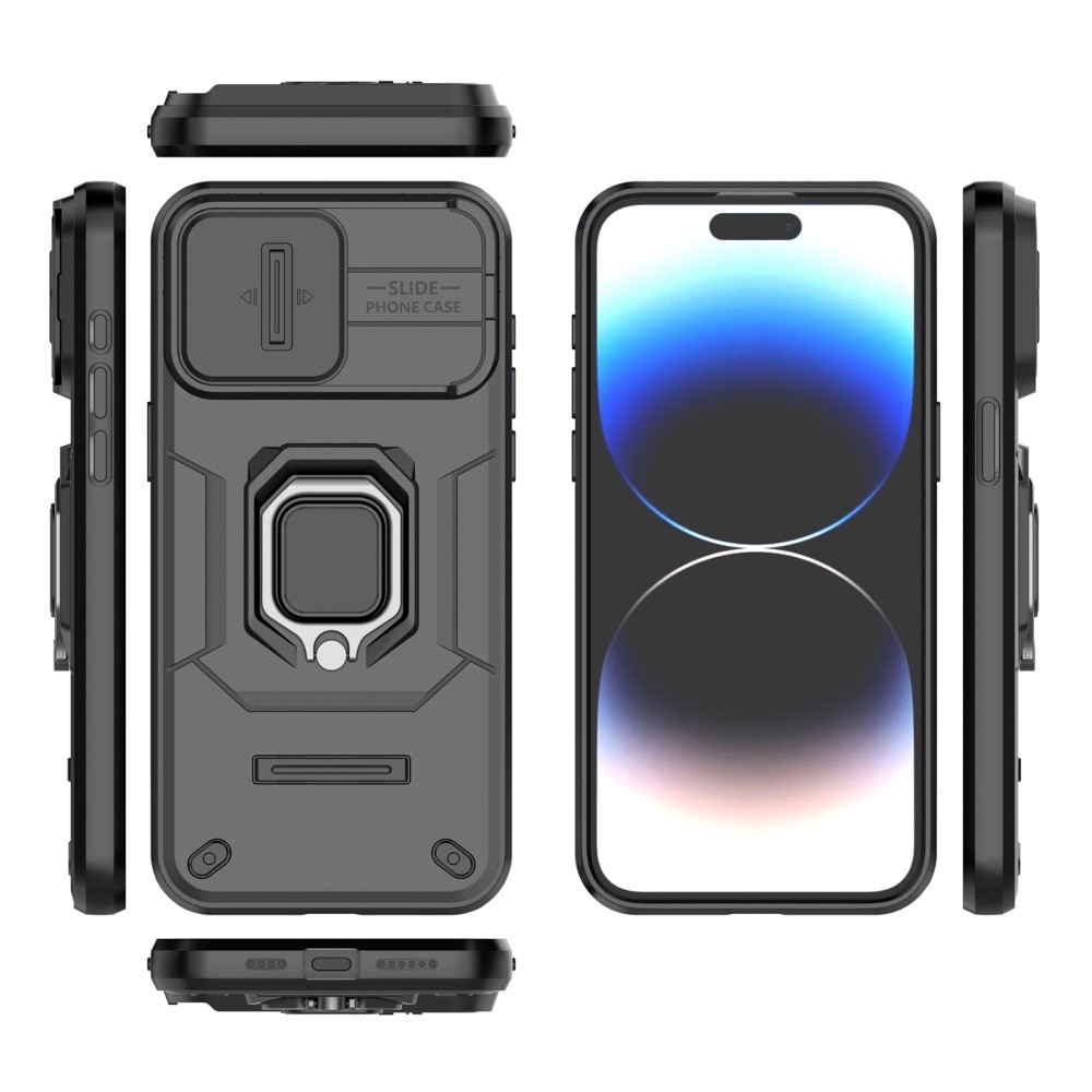 Shock odolný kryt na iPhone 15 Pro - černý
