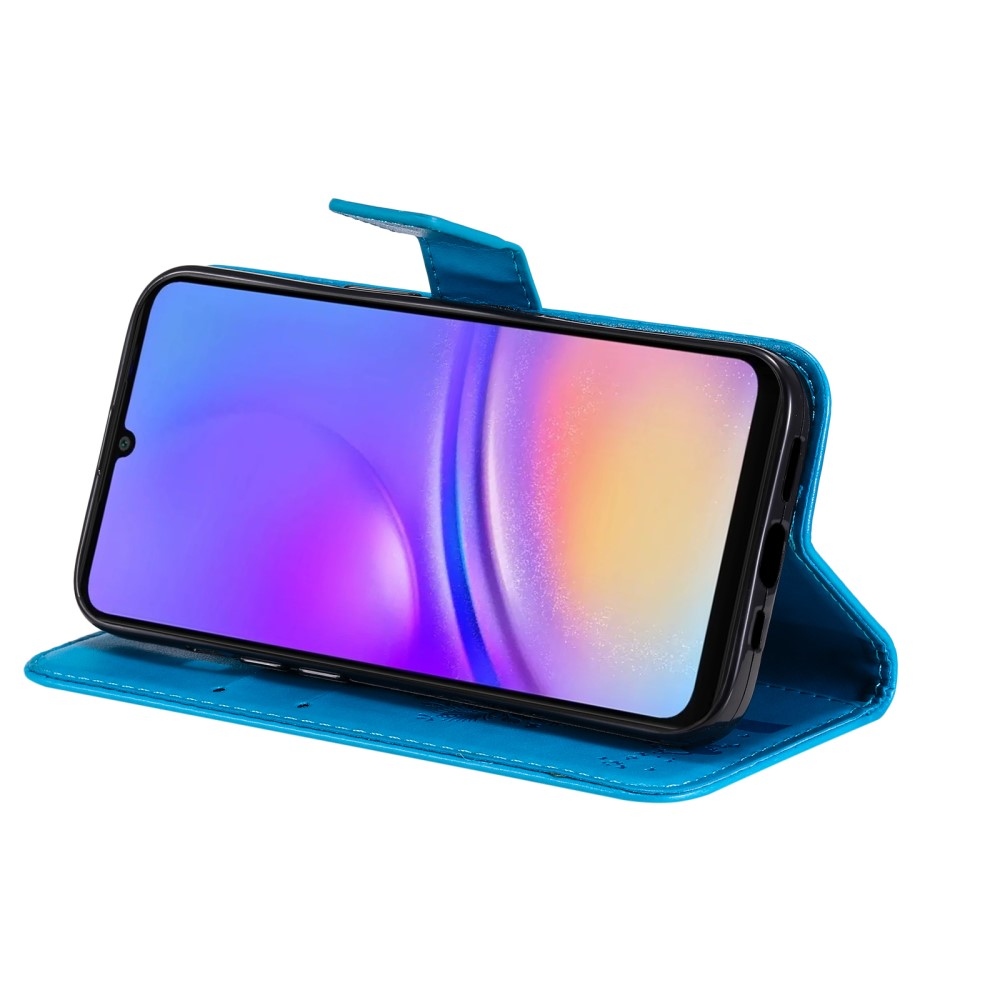 Trees knížkové pouzdro na Samsung Galaxy A06 4G - modré