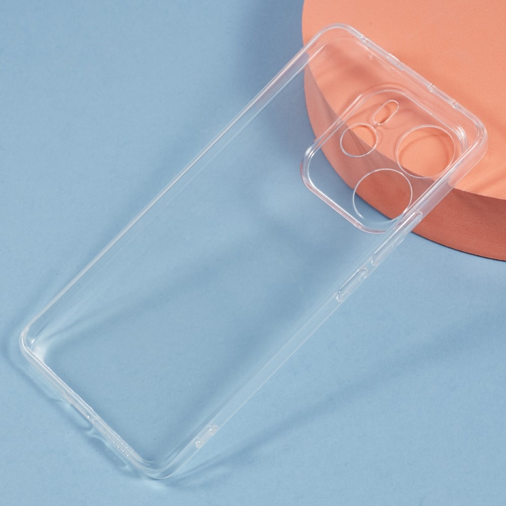 Průhledný gelový obal na Xiaomi Redmi Note 14 - průhledný