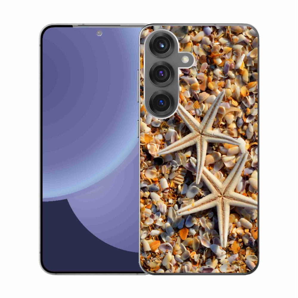 Gelový kryt mmCase na Samsung Galaxy S25 - mořské hvězdice