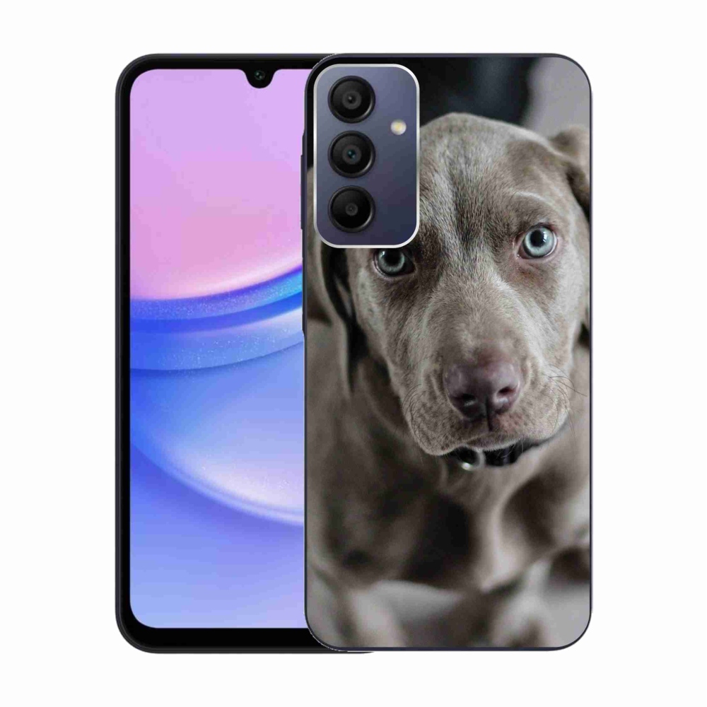 Gelový obal mmCase na Samsung Galaxy A15 4G/5G - výmarský ohař