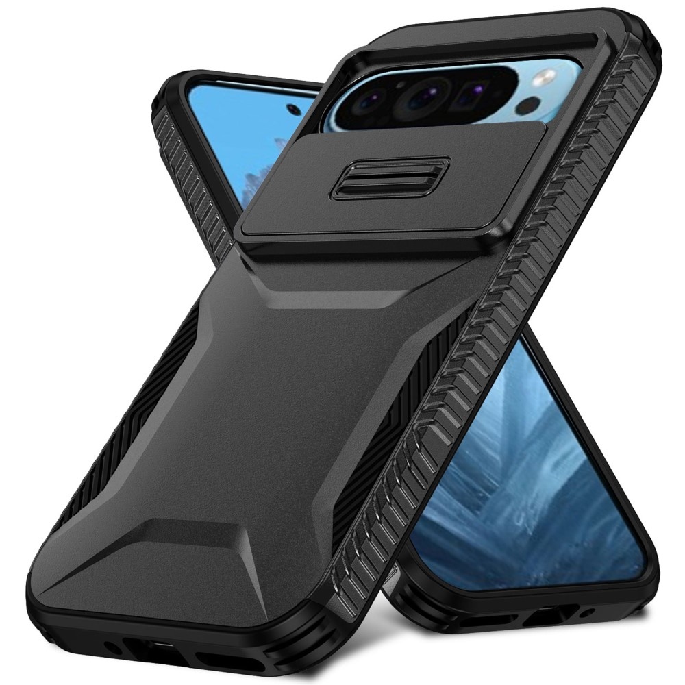 Lid odolný kryt na Google Pixel 9/9 Pro - černý