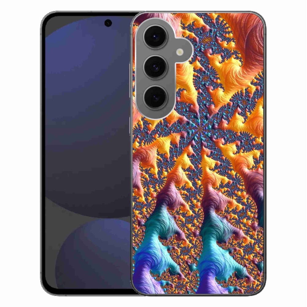 Gelový kryt mmCase na Samsung Galaxy S24 FE - abstraktní motiv 23