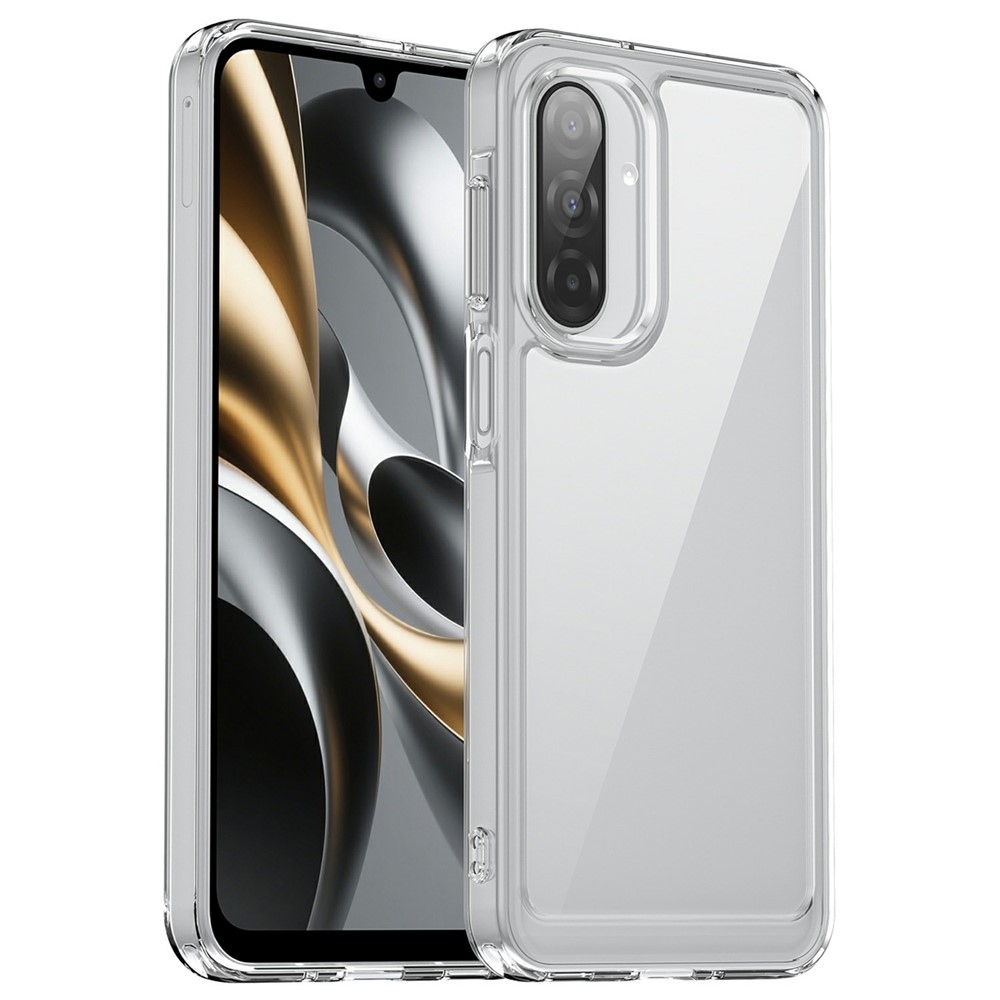 Gelový obal s pevnými zády na Samsung Galaxy A17 5G - průhledný