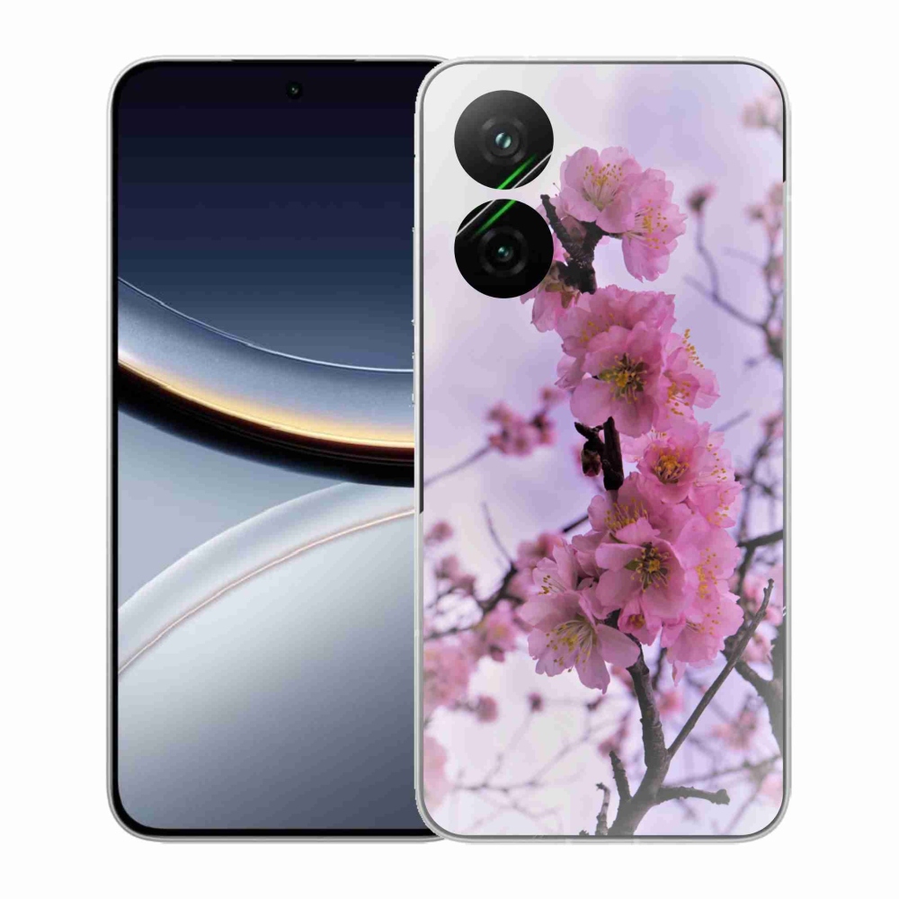 Gelový kryt mmCase na Xiaomi Poco F7 5G - květiny 7