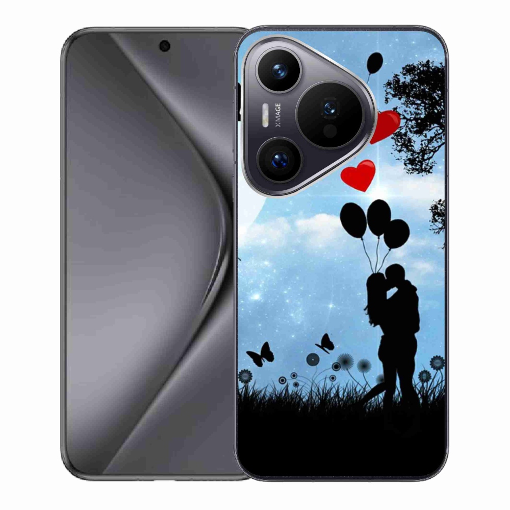 Gelový obal mmCase na Huawei Pura 70 - zamilovaný pár