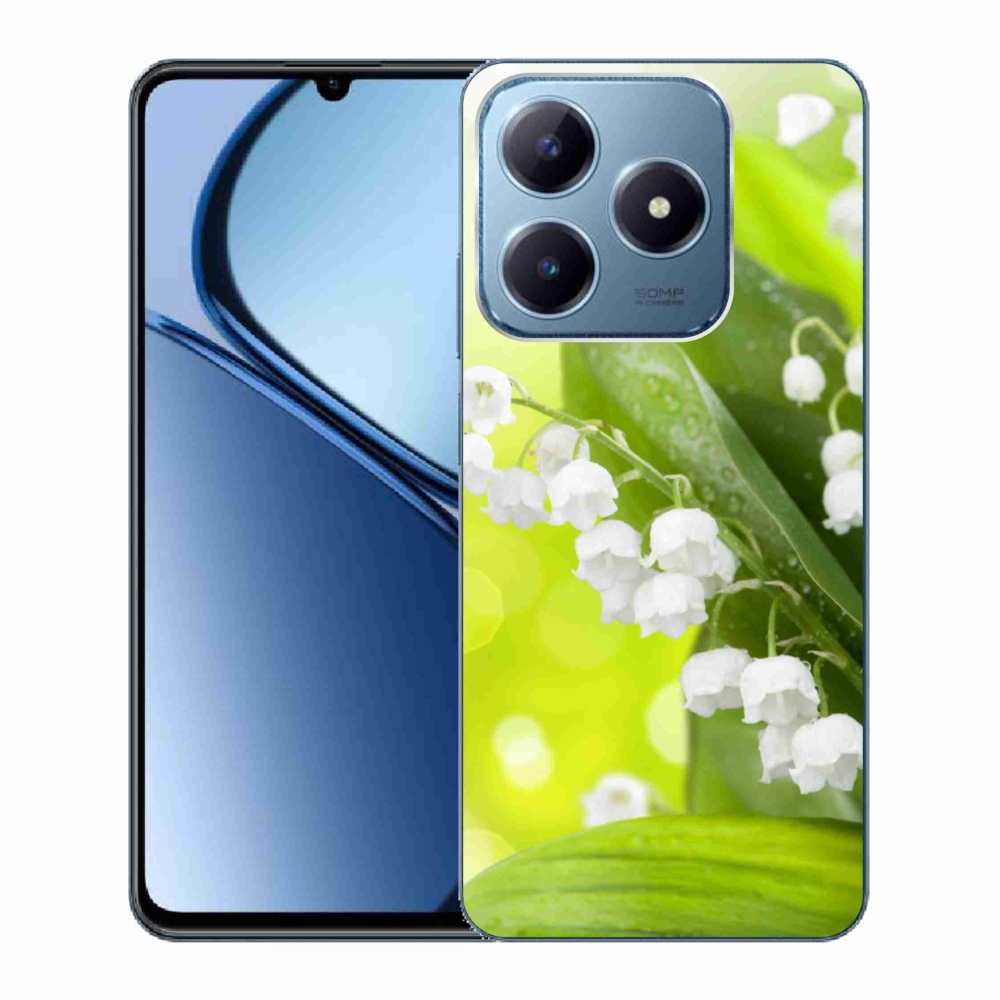 Gelový kryt mmCase na Realme C63 - konvalinka