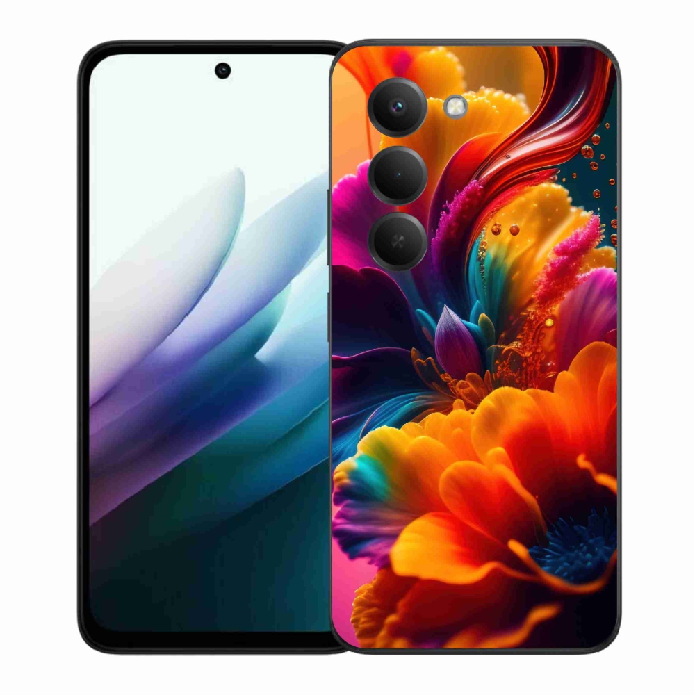 Gelový kryt mmCase na Xiaomi Redmi 15 4G/5G (171mm) - abstraktní motiv 2