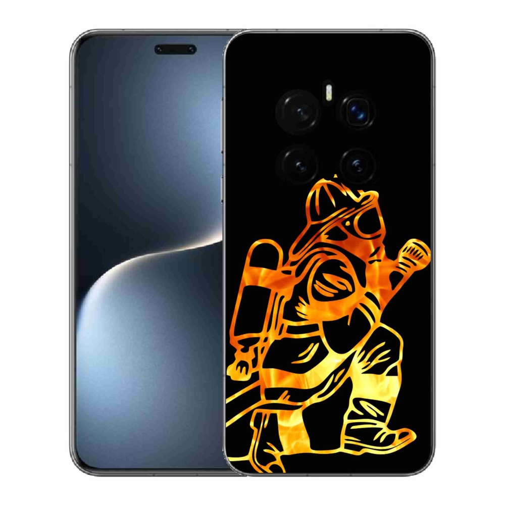 Gelový kryt mmCase na Honor Magic 7 Pro 5G - hasič 1