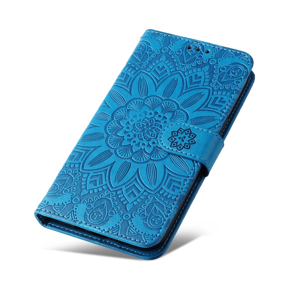 Sunflower knížkové pouzdro na Xiaomi Poco C65/Redmi 13C - modré
