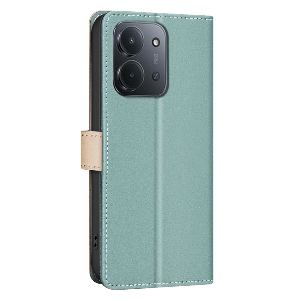 BNF DUO knížkové pouzdro na Xiaomi Redmi 15C 4G/5G (173mm) - zelené