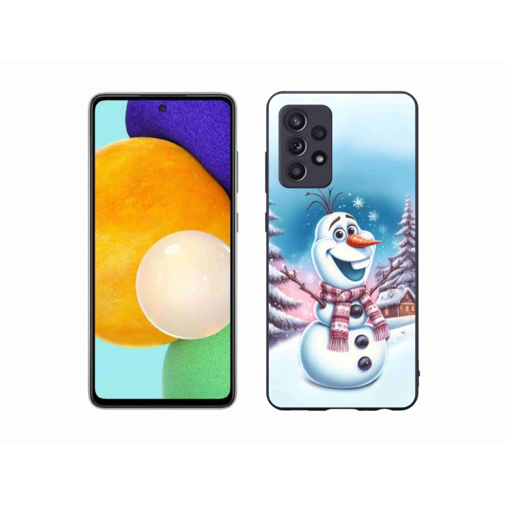 Gelový kryt mmCase na Samsung Galaxy A52s 5G - ledové království