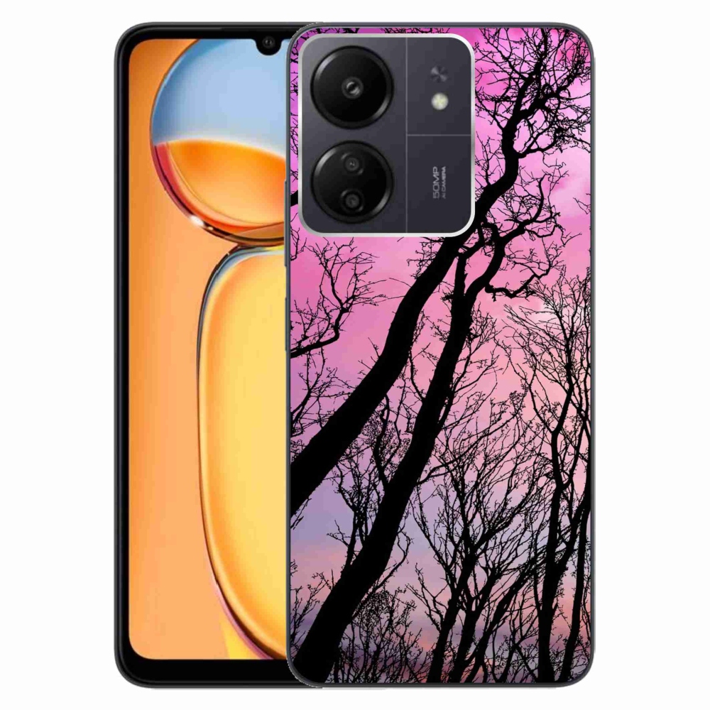 Gelový obal mmCase na Xiaomi Poco C65/Redmi 13C - opadané stromy