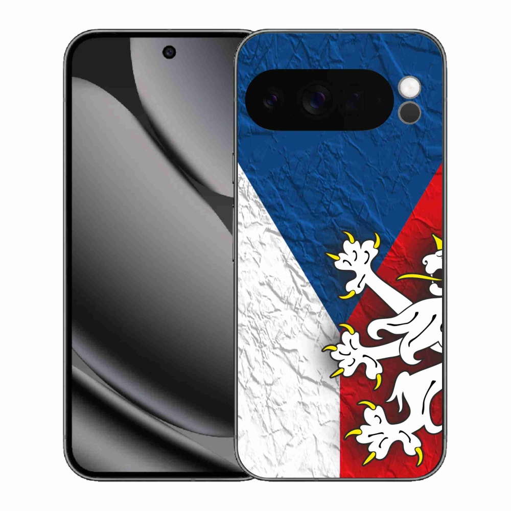 Gelový kryt mmCase na Google Pixel 10 Pro XL - česká vlajka 1