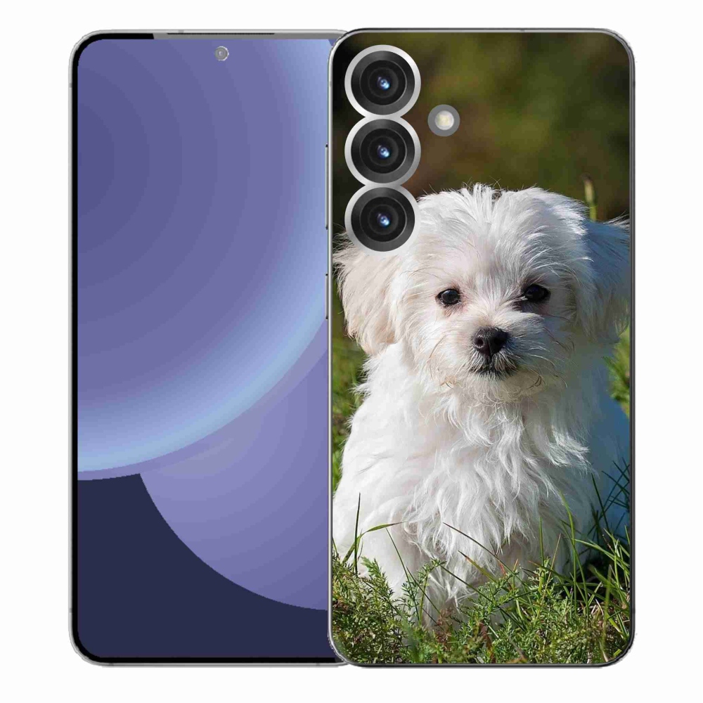Gelový kryt mmCase na Samsung Galaxy S25+ - bišonek