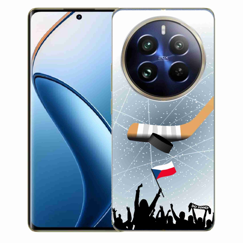 Gelový kryt mmCase na Realme 12 Pro 5G/12 Pro+ 5G - fanoušci hokeje