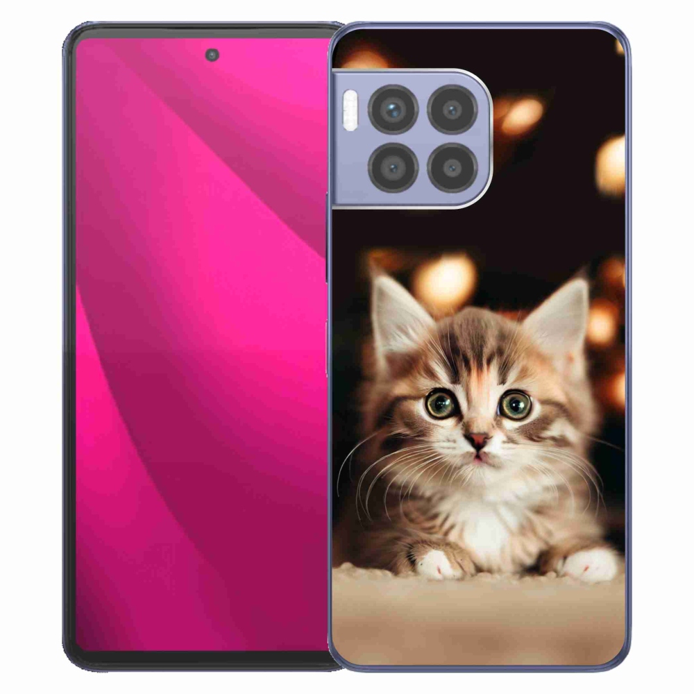 Gelový kryt mmCase na T-Mobile T Phone 2 Pro - roztomilé kotě 2