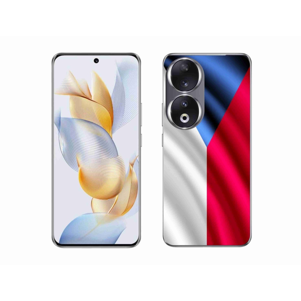 Gelový kryt mmCase na Honor 90 - česká vlajka
