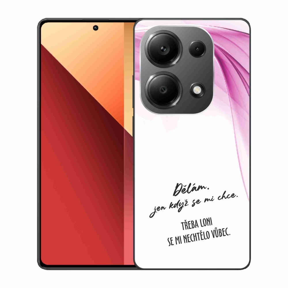 Gelový kryt mmCase na Xiaomi Redmi Note 13 Pro 4G/Poco M6 Pro  - vtipný text 12 bílé pozadí