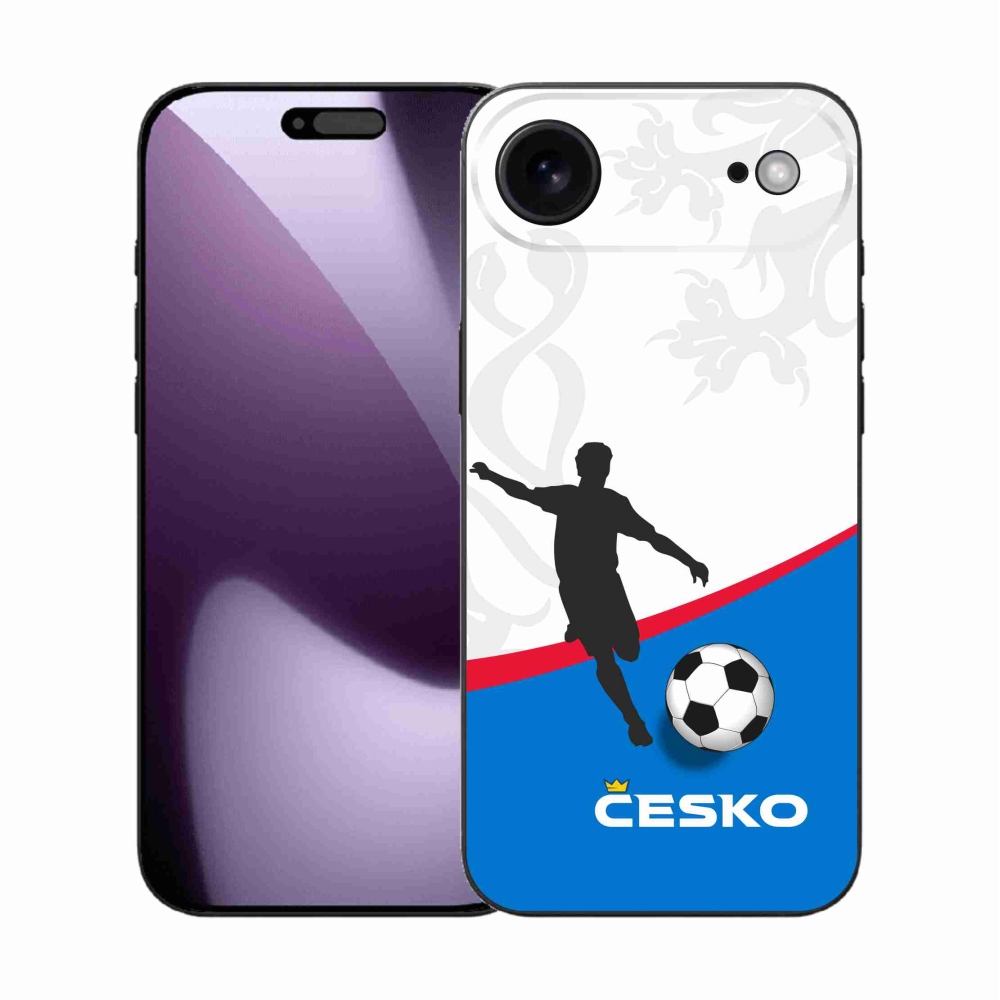 Gelový kryt mmCase na iPhone 17 Air - fotbal Česko 1