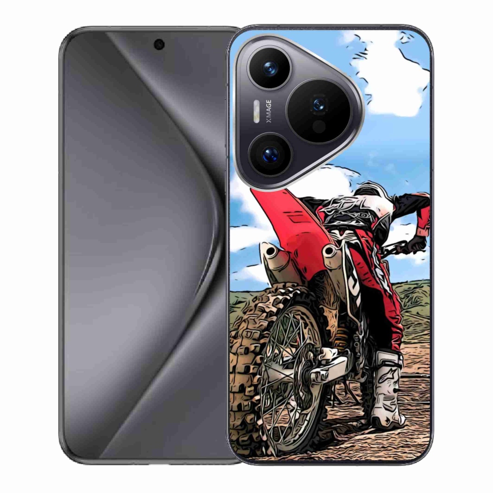 Gelový kryt mmCase na Huawei Pura 70 - moto