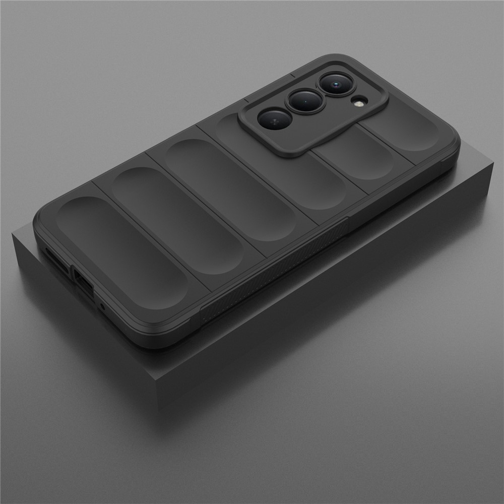 Rugg odolný gelový obal na Xiaomi Redmi 15 4G (171mm) - černý