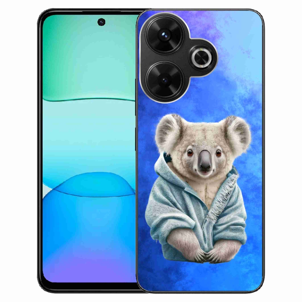 Gelový kryt mmCase na Xiaomi Redmi 13 4G/Poco M6 4G - koala ve svetru