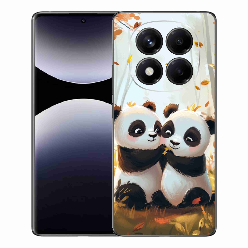 Gelový kryt mmCase na Xiaomi Redmi Note 14 Pro - pandy