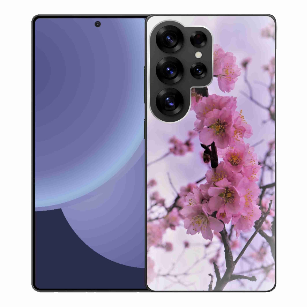 Gelový kryt mmCase na Samsung Galaxy S25 Ultra - květiny 7