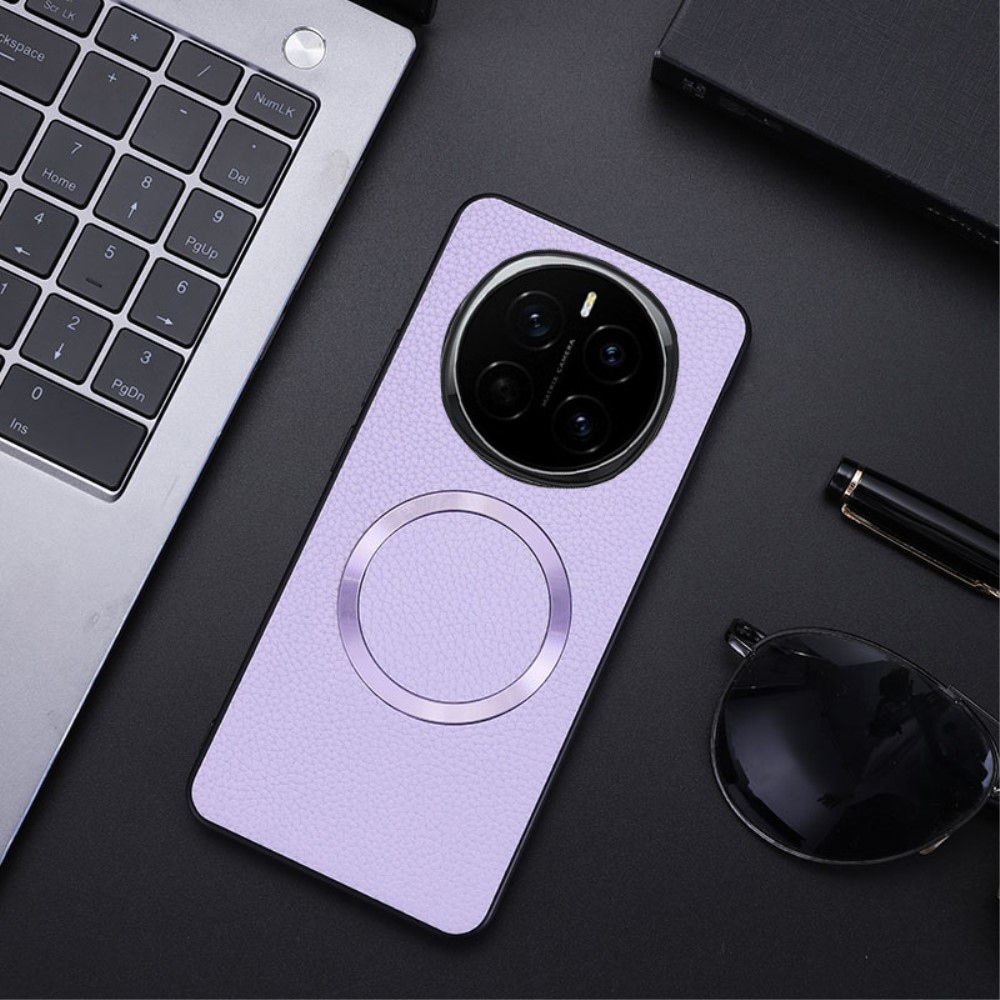 Luxury gelový obal s podporou MagSafe na Honor Magic 7 Pro 5G - fialový