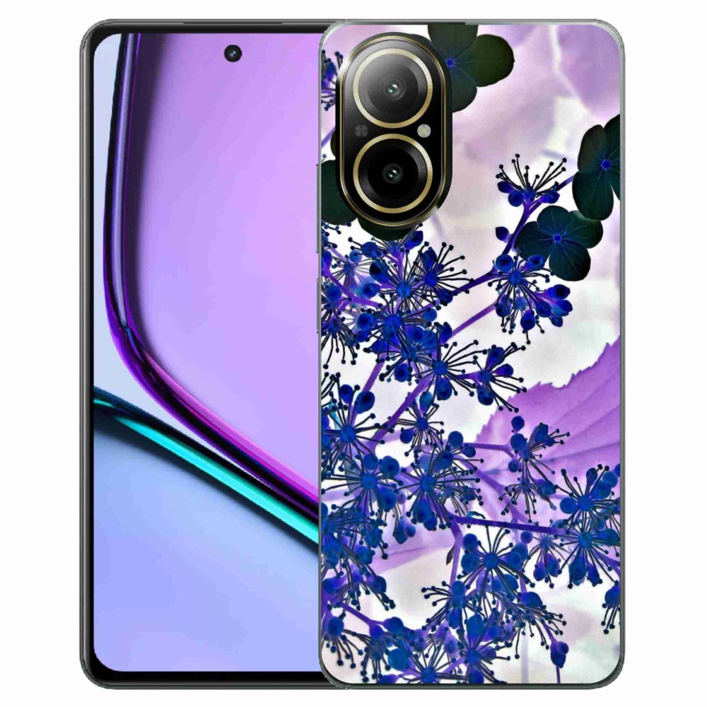 Gelový kryt mmCase na Realme C67 - květ hortenzie