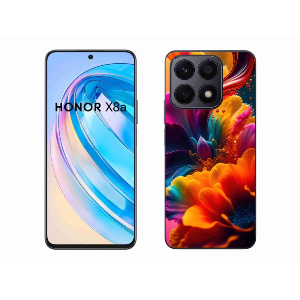 Gelový kryt mmCase na Honor X8a - abstraktní motiv 2