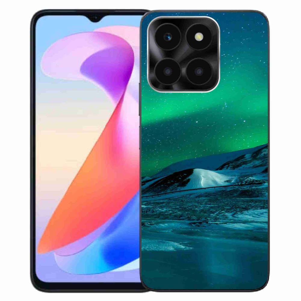 Gelový kryt mmCase na Honor X6a - polární záře