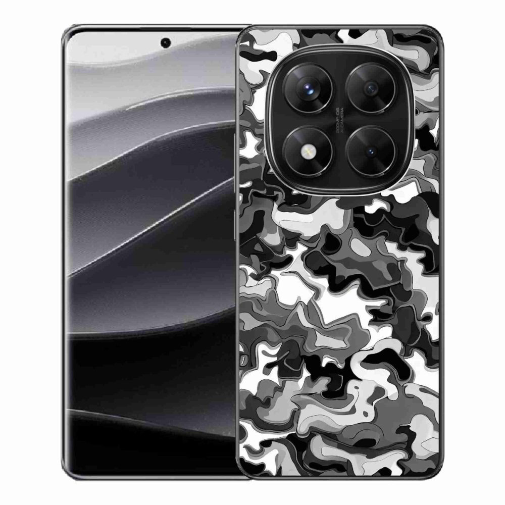 Gelový kryt mmCase na Xiaomi Redmi Note 14 Pro 5G/Poco X7 5G - maskáčový vzor 3