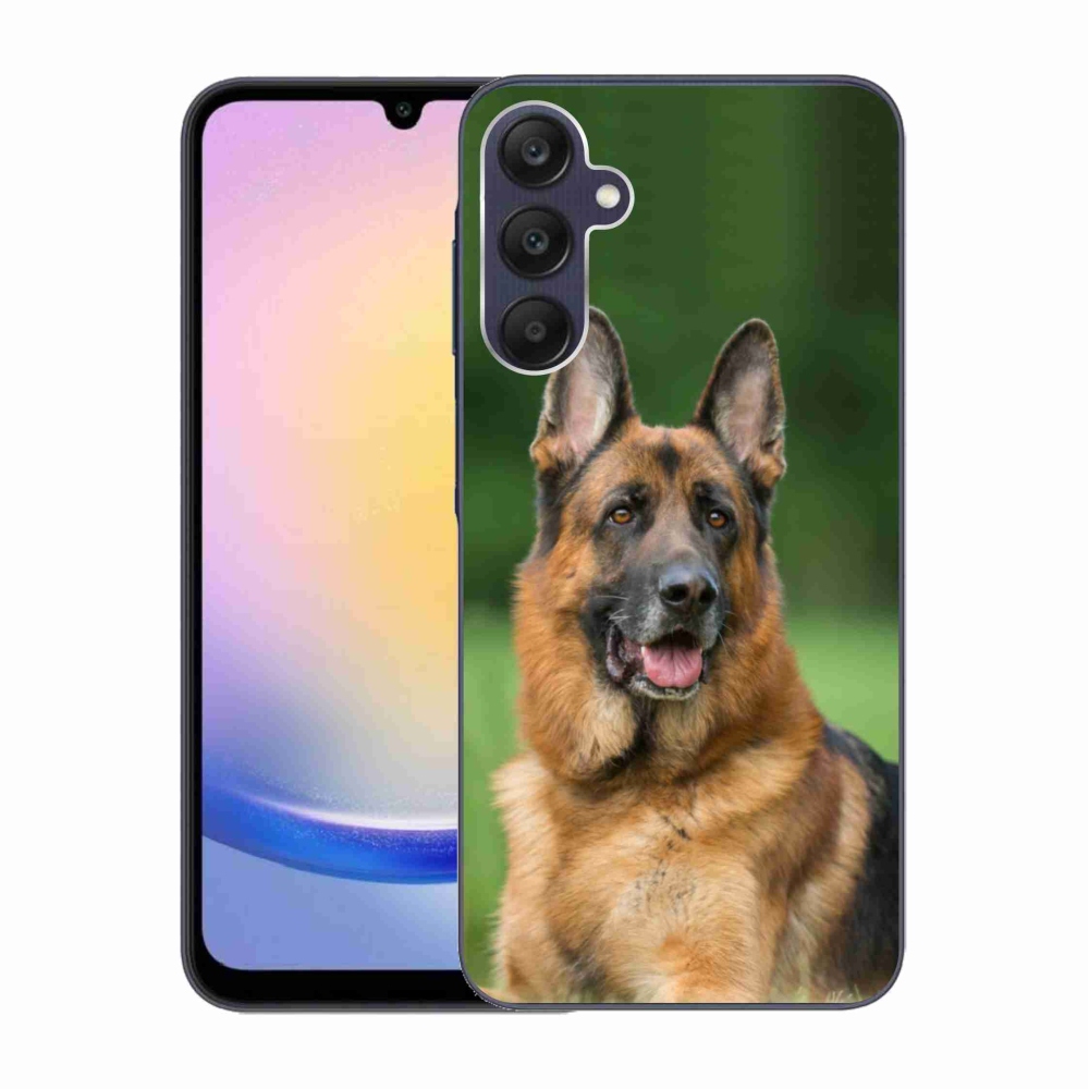 Gelový kryt mmCase na Samsung Galaxy A25 5G - německý ovčák