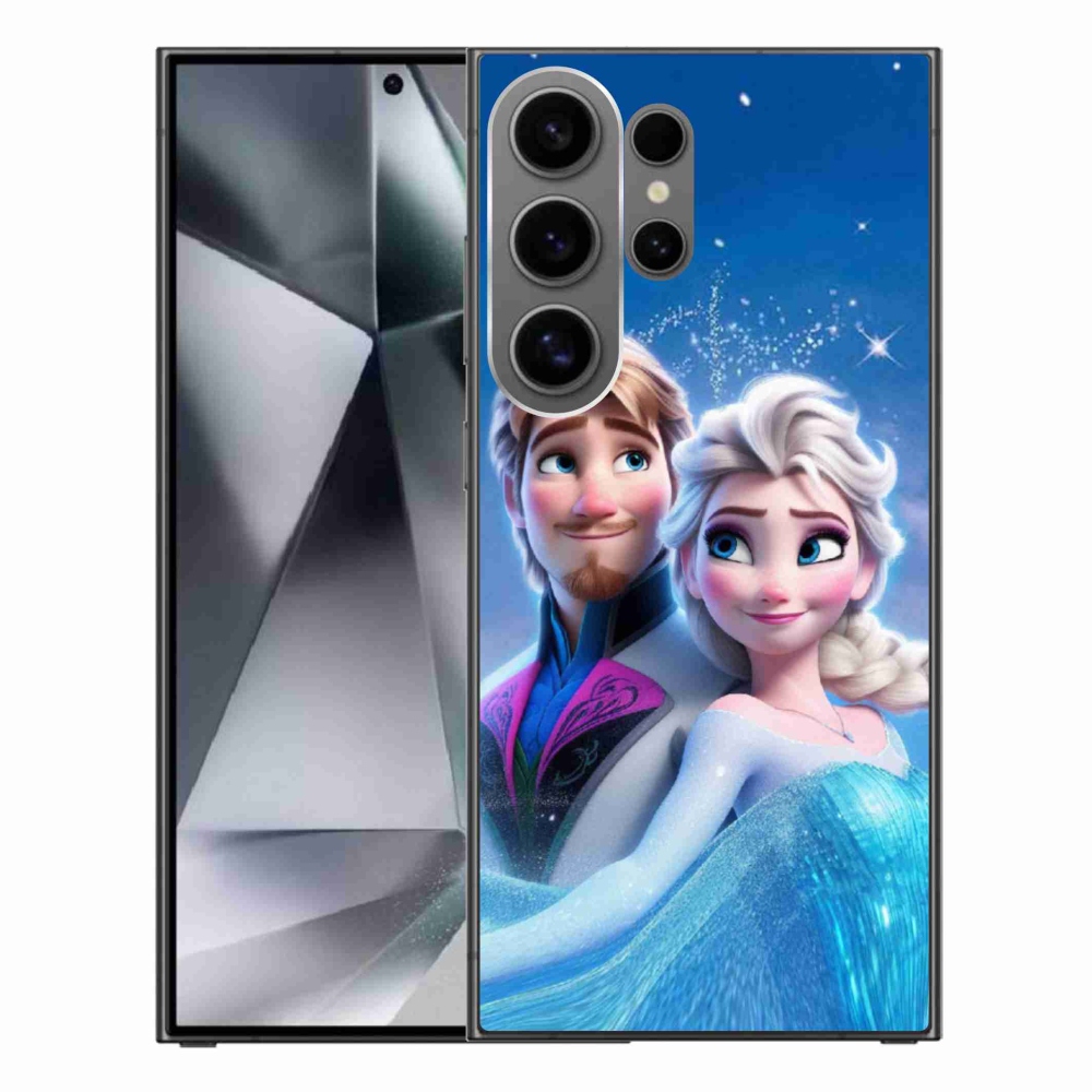 Gelový kryt mmCase na Samsung Galaxy S24 Ultra - ledové království 1