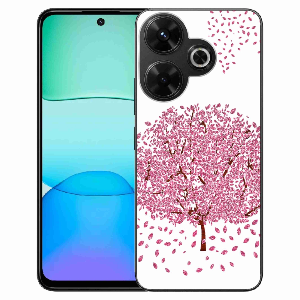 Gelový kryt mmCase na Xiaomi Redmi 13 4G/Poco M6 4G - kreslený strom s listy