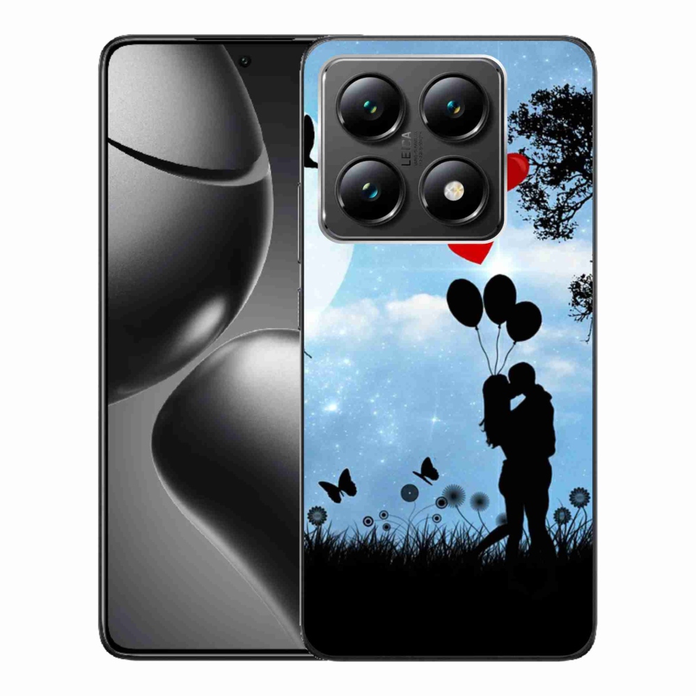 Gelový obal mmCase na Xiaomi 14T - zamilovaný pár